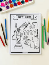 Load image into Gallery viewer, 50 States Coloring Pages