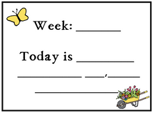 Load image into Gallery viewer, Magnetic Schedule Background Bundle- SPRING