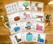 Load image into Gallery viewer, Interactive Letters & Numbers Play-Doh Mat Bundle