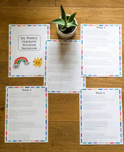 Load image into Gallery viewer, Weekly Character Building Handwriting Practice