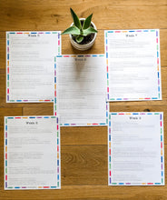 Load image into Gallery viewer, Weekly Character Building Handwriting Practice