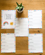 Load image into Gallery viewer, Weekly Character Building Copywork Practice