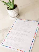 Load image into Gallery viewer, Weekly Character Building Handwriting Practice