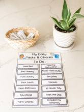 Load image into Gallery viewer, My Daily Tasks & Chores Chart