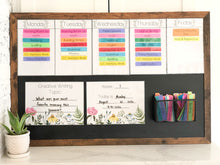 Load image into Gallery viewer, Magnetic Schedule: The Blooming Schoolhouse