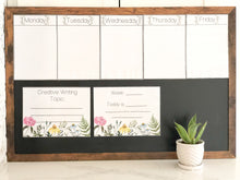 Load image into Gallery viewer, Magnetic Schedule: The Blooming Schoolhouse