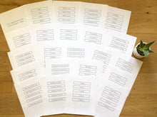 Load image into Gallery viewer, Magnetic Schedule: The Farmhouse Schoolhouse