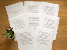 Load image into Gallery viewer, Magnetic Schedule: The Fall Schoolhouse