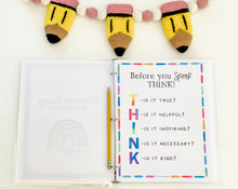 Load image into Gallery viewer, Character Building Sentences Set #3- Copy Work