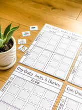 Load image into Gallery viewer, Visual Daily Tasks & Chores Chart