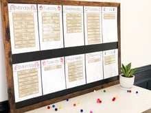 Load image into Gallery viewer, Magnetic Schedule: Back to School Schoolhouse