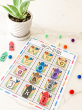 Load image into Gallery viewer, Early Learning Toolbox #6- Alphabet Match, Colors & Shapes