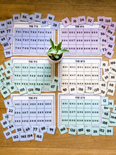Load image into Gallery viewer, Master the Multiplication Facts Mats