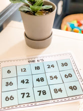Load image into Gallery viewer, Master the Multiplication Facts Mats