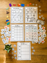 Load image into Gallery viewer, Early Learning Toolbox #10- 3D Shapes & Money