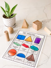 Load image into Gallery viewer, Early Learning Toolbox #10- 3D Shapes & Money