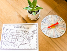 Load image into Gallery viewer, States & Capitals Pie