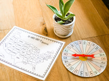 Load image into Gallery viewer, States & Capitals Pie