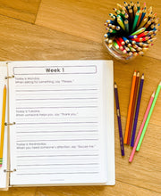 Load image into Gallery viewer, 2021 Character Building Sentences- Copywork Print