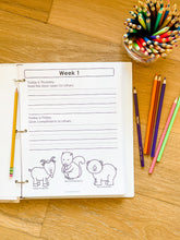 Load image into Gallery viewer, 2021 Character Building Sentences- Copywork Print