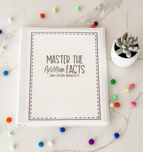 Load image into Gallery viewer, Master the Addition Facts Mats 1-15