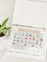 Load image into Gallery viewer, My Monthly Calendar (Pastel Border)