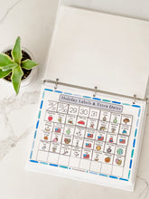 Load image into Gallery viewer, My Monthly Calendar (Blue Border)