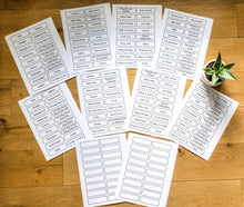 Load image into Gallery viewer, My Daily School Schedule Chart