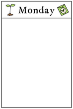 Load image into Gallery viewer, Magnetic Schedule Background Bundle- SPRING