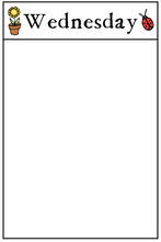 Load image into Gallery viewer, Magnetic Schedule Background Bundle- SPRING