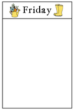 Load image into Gallery viewer, Magnetic Schedule Background Bundle- SPRING