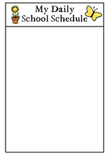 Load image into Gallery viewer, Magnetic Schedule Background Bundle- SPRING