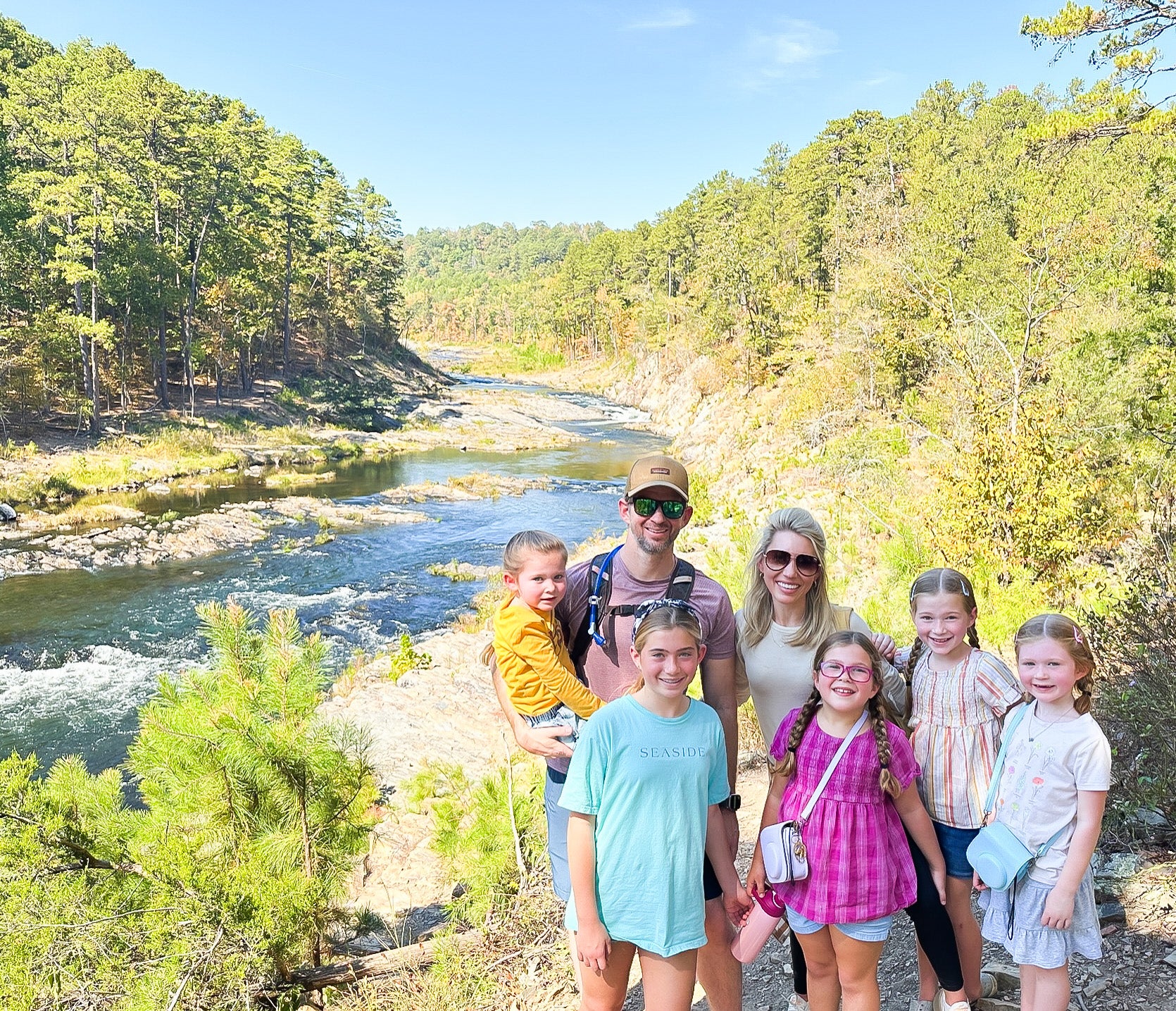A Week in the Woods: Broken Bow - The Five Girl Schoolhouse