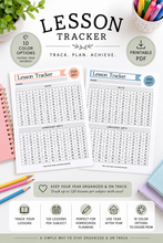 Load image into Gallery viewer, Lesson Tracker | Math &amp; LA | 120 Lessons
