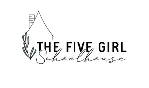 The Five Girl Schoolhouse Logo