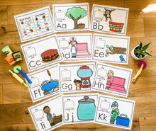 Load image into Gallery viewer, Interactive Letters &amp; Numbers Play-Doh Mat Bundle
