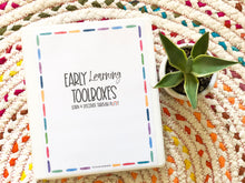 Load image into Gallery viewer, Early Learning Toolboxes Binder Cover
