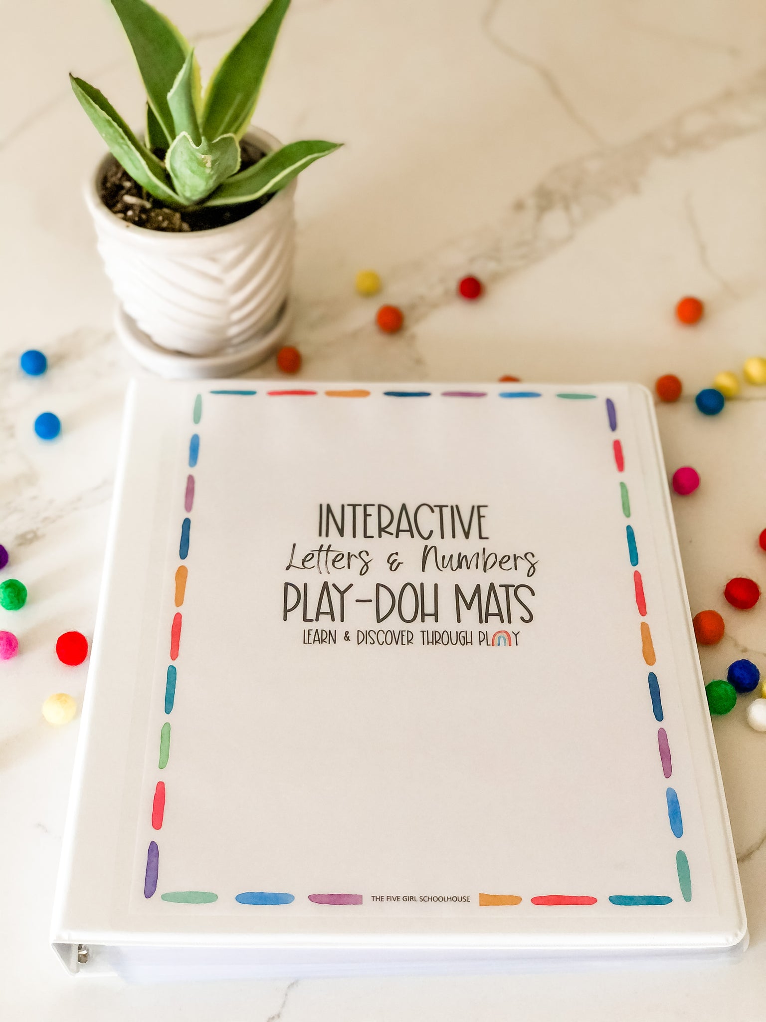 Play-Doh Mat Binder Cover