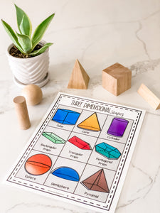 Early Learning Toolbox #10- 3D Shapes & Money
