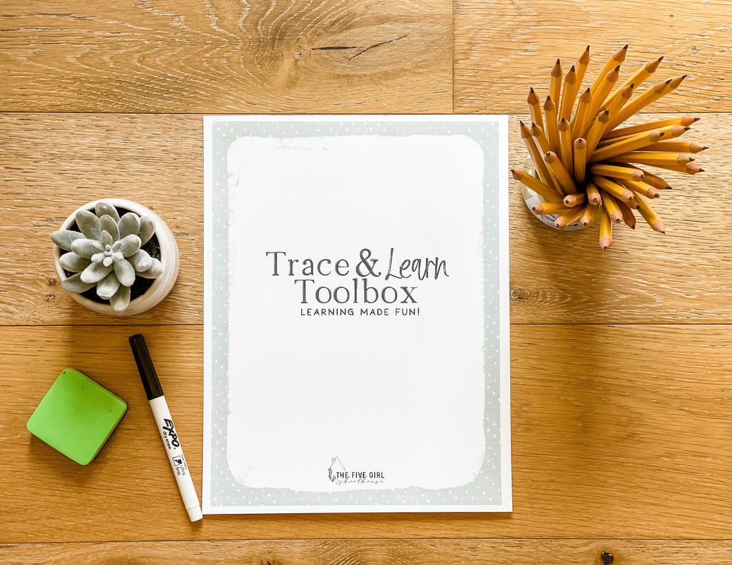 Trace & Learn Toolbox #1- On the Farm